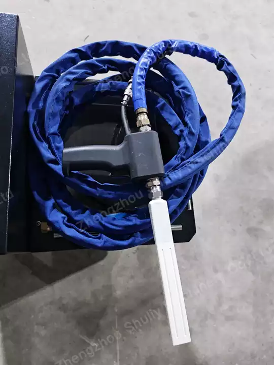 Dry Ice Blasting Machine | Industrial Dry Ice Cleaning Equipment 10 Air guns and pipe