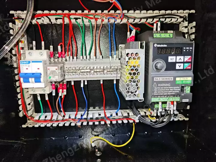 Dry Ice Blasting Machine | Industrial Dry Ice Cleaning Equipment 13 Electrical components