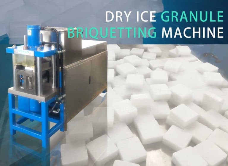 Dry ice granule briquetting machine dry ice pelletizer dry ice maker
