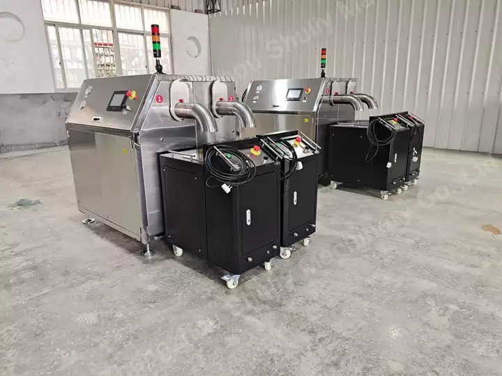 Dry Ice Blasting Machine | Industrial Dry Ice Cleaning Equipment 37 Dry ice pellets making and dry ice cleaning set